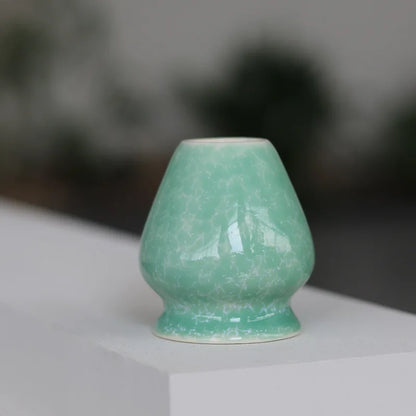Keramisk Matcha Tesett med Bambusvisp Gaveeske Sett