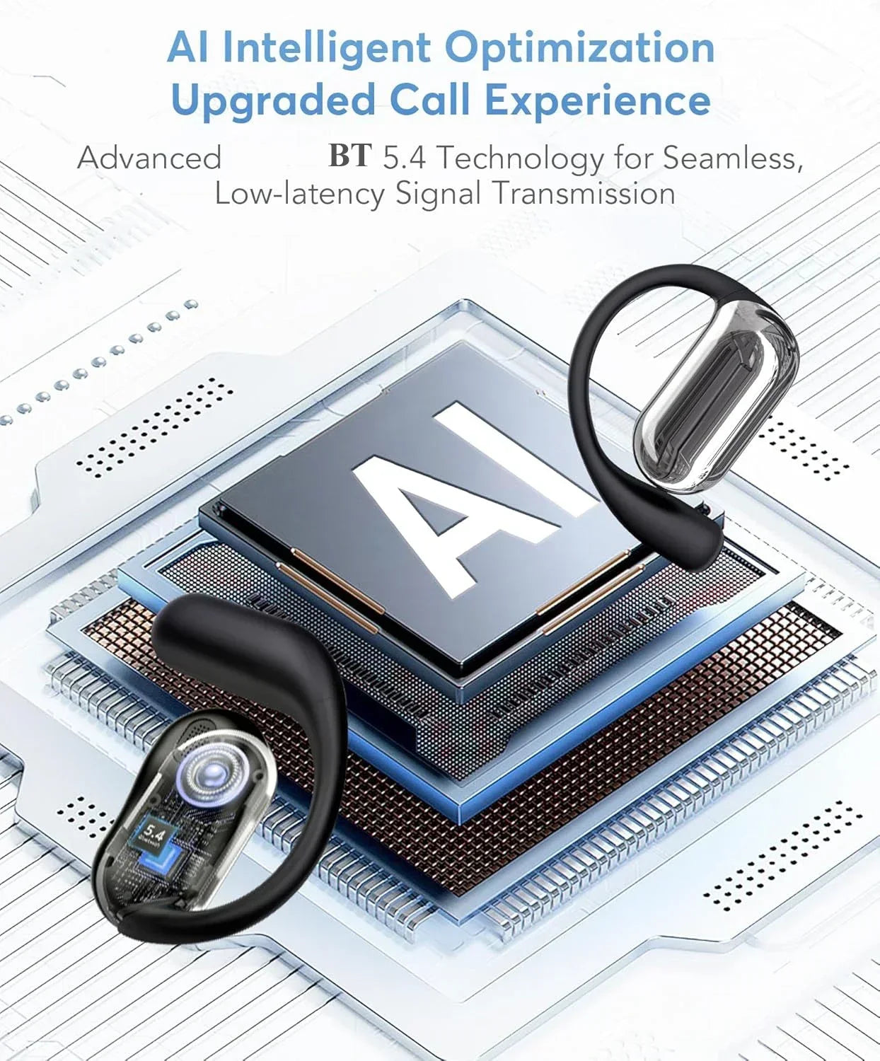 AI Translation Earbuds Real Time Translator Travel 2025