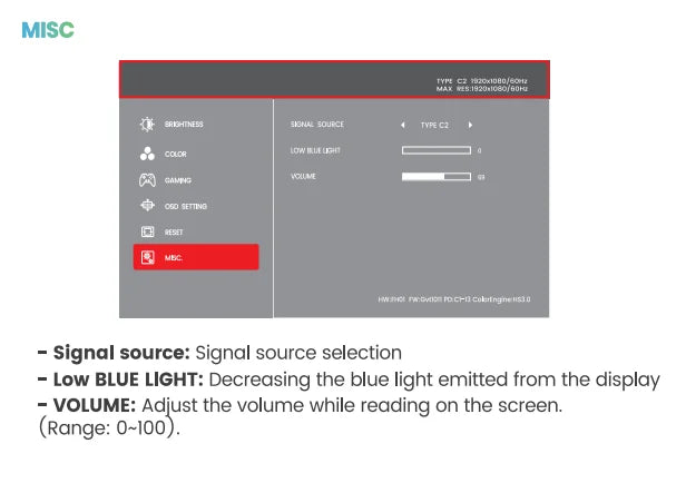 OLED 13,3 tommers bærbar skjerm 1 ms HDR 100 prosent DCI P3