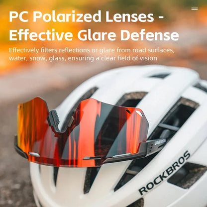 Gafas de ciclismo unisex MTB carretera lentes polarizadas fotocromáticas UV400, tendencia otoño 2026, protección ocular para todo clima