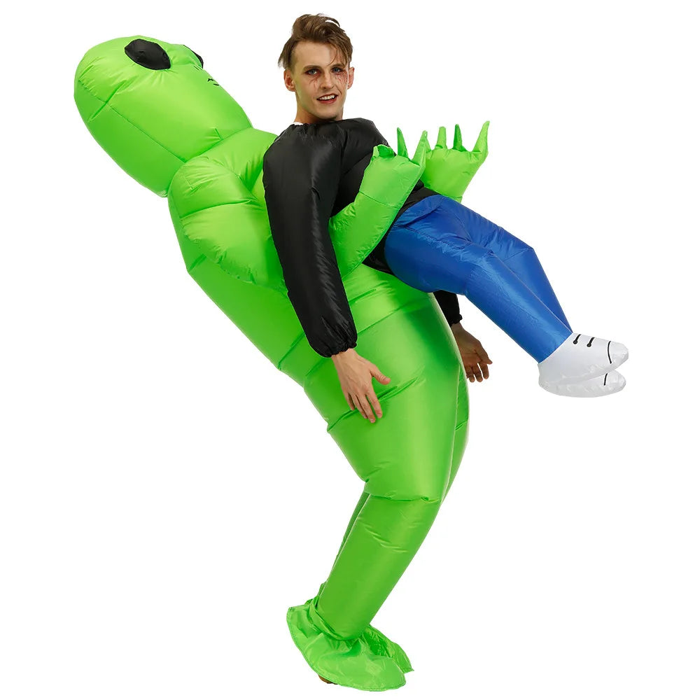 ET Alien Inflatable Halloween Cosplay Costume for Adults and Kids Carnival Party 2026