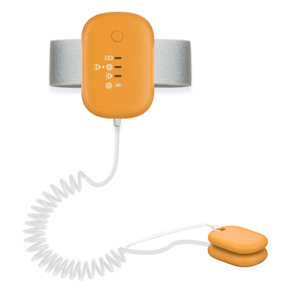 Bettnässer-Alarm Orange Kinder Töpfchentrainings-Alarm Fall 2025 Nachttrainingshilfe