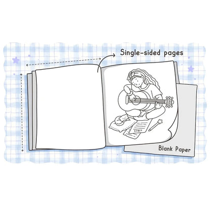 Coloring Book For Adults And Teens Cozy Warm Space Theme Fall 2025 Relaxation Gift For Solo Leisure