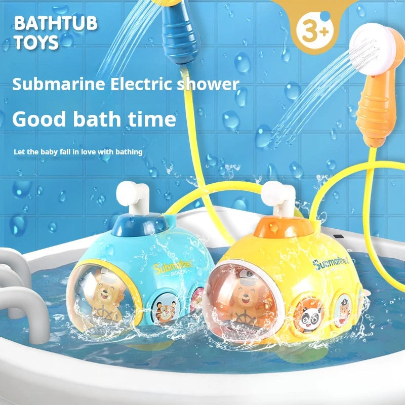 Baby Bath Toys for Kids Electric Submarine Shower Sprinkler