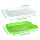 Hydroponic Microgreens Sprouter Tray - Double Layer Garden Tool for Home Nursery