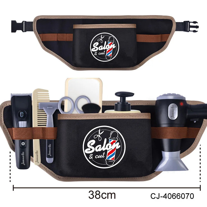 Set per Acconciature Bambini - Kit Salone di Bellezza Giocattolo per Gioco di Travestimento, Regalo di Compleanno, Ritorno a Scuola 2025