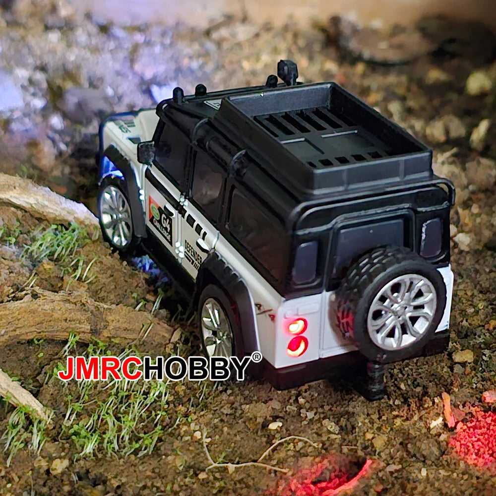 Alloy RC Car with Trailer - 2.4GHz Remote Control Mini Vehicle for Kids & Adults