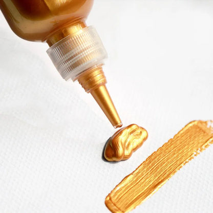 Acrylverf set metallic afwerking waterdicht kleurvast voor DIY knutselwerk lente 2026 trend