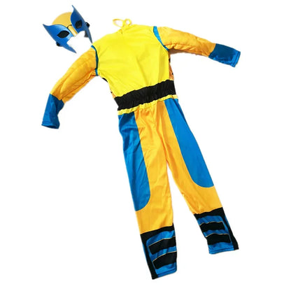Deluxe superheldencosplaypak voor kinderen met masker, Halloween- en kerstkostuum, verkleedkostuum 2026