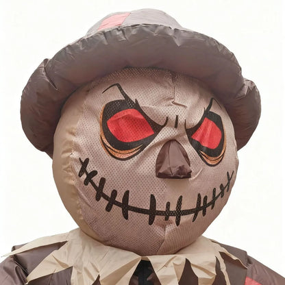 Opblaasbaar Halloween-cosplaykostuum als vogelverschrikker, themafeest met een kwaadaardig horrorthema, outfit voor optredens voor volwassenen 2026