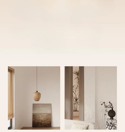 Round Rug Cream Wabi Sabi Luxury Non Slip Waterproof