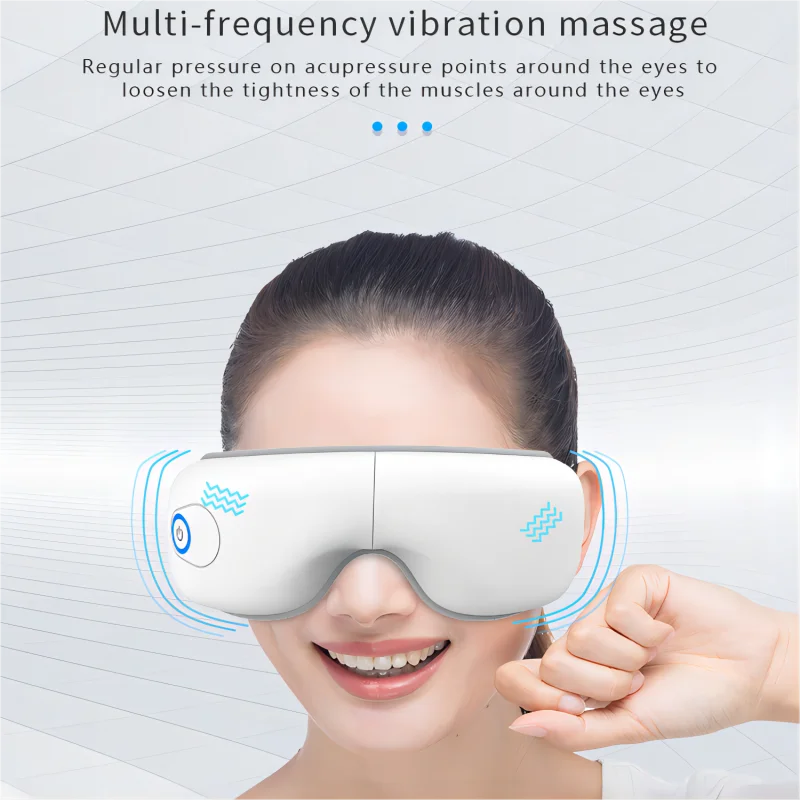 Augenmassagegerät Faltbar mit Wärme und Bluetooth-Musik Schlafhilfe gegen Augenbelastung 2026 Trend