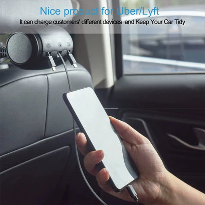 Car Charger With Retractable Cord – 3 In 1 Fast Charging Station For Phones And Tablets, Summer Road Trip 2026