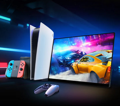 OLED 13.3 bærbar skjerm metallramme reiseskjerm