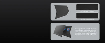 OLED 13,3 tommers bærbar skjerm 1 ms HDR 100 prosent DCI P3