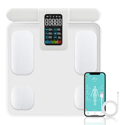 Fitdays Smart Scale – 8 Electrodes High-Precision Body Weight Scale