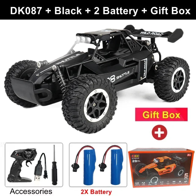 Remote Control Car Drift 1:16 Off Road Alloy Truck 2.4G Radio LED Lights High Speed Fall 2025 Gift For Kids
