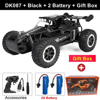 Remote Control Car Drift 1:16 Off Road Alloy Truck 2.4G Radio LED Lights High Speed Fall 2025 Gift For Kids
