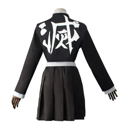 Demon Slayer Kanroji Mitsuri Kimono Haori Cosplay Costume Set with Wig for Adults Kids Halloween 2026