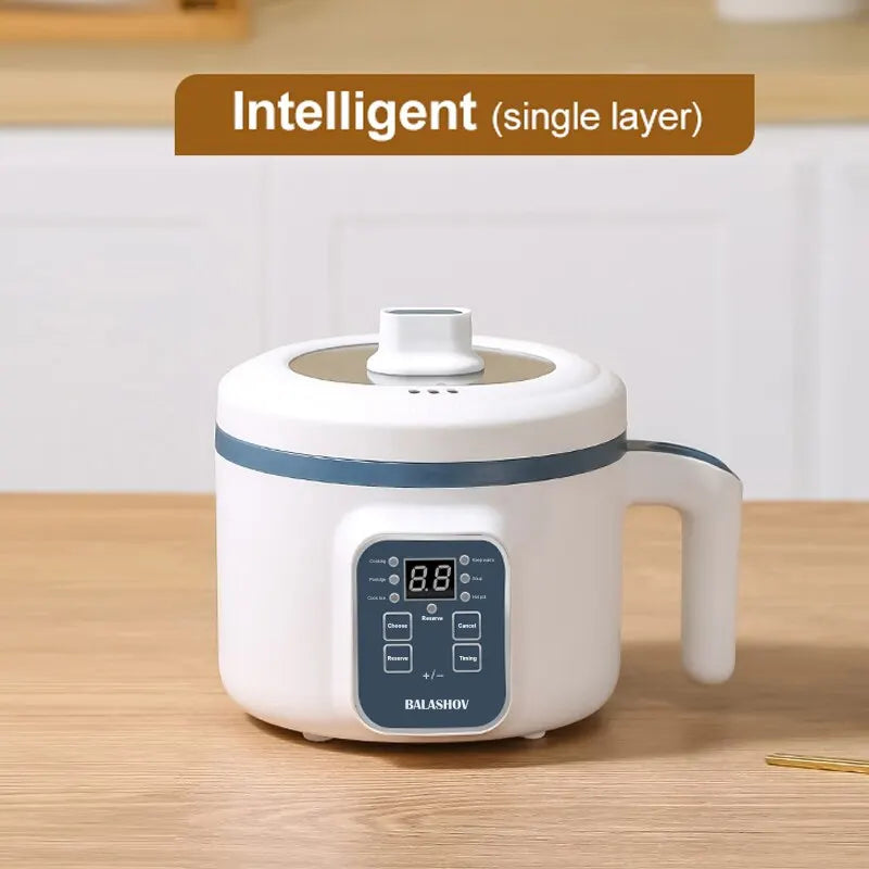 Olla Arrocera Eléctrica Inteligente Multiolla Electrodoméstico de Cocina para el Hogar Caída 2025 Olla Interior Antiadherente Temporizador Limpieza Fácil