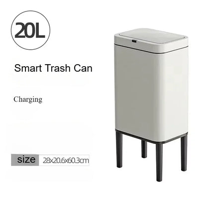 Smart Sensor Trash Can 20L Stainless Steel Waste Bin