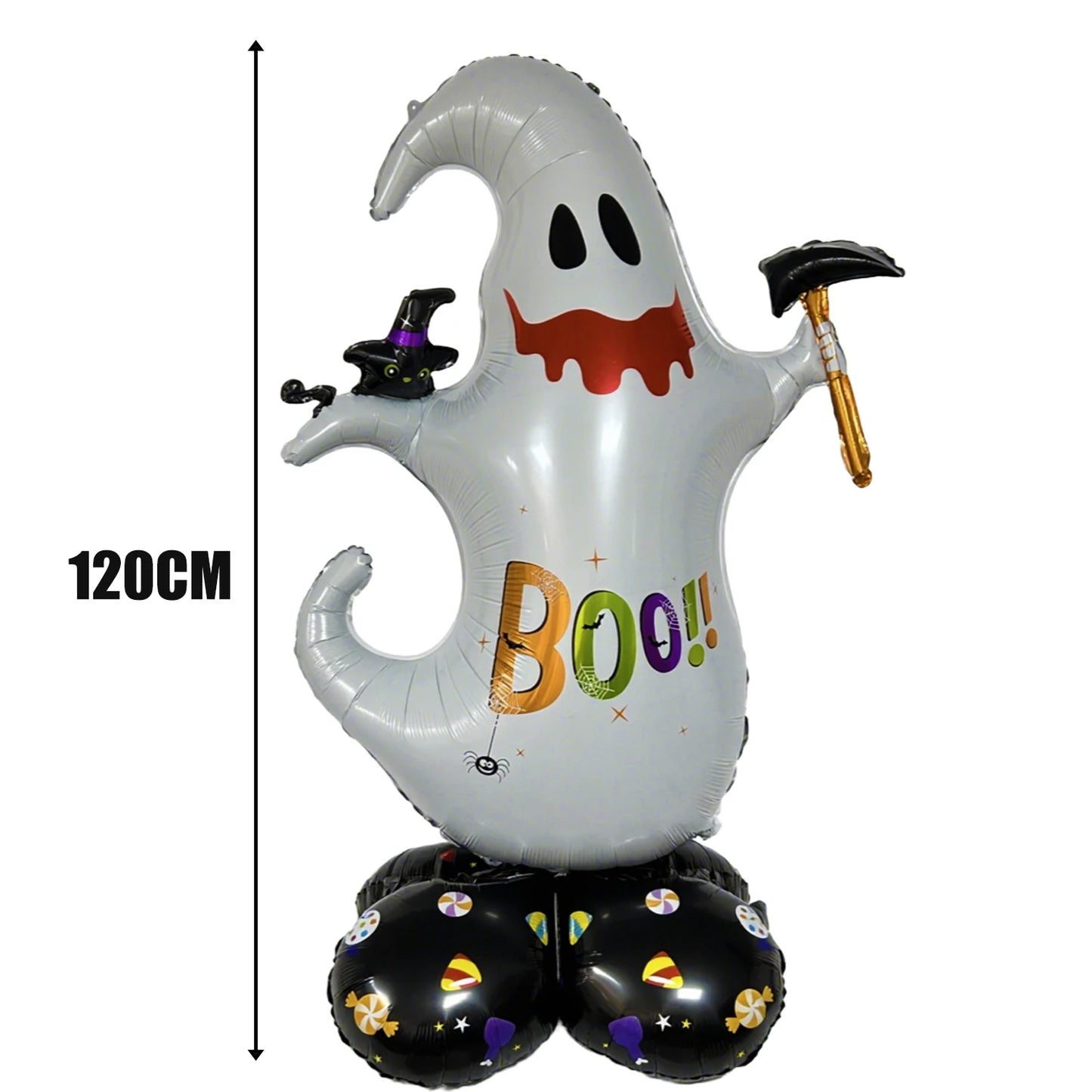 Halloween Luftballons Riesiger Folienaufsteller Partydekoration 2025