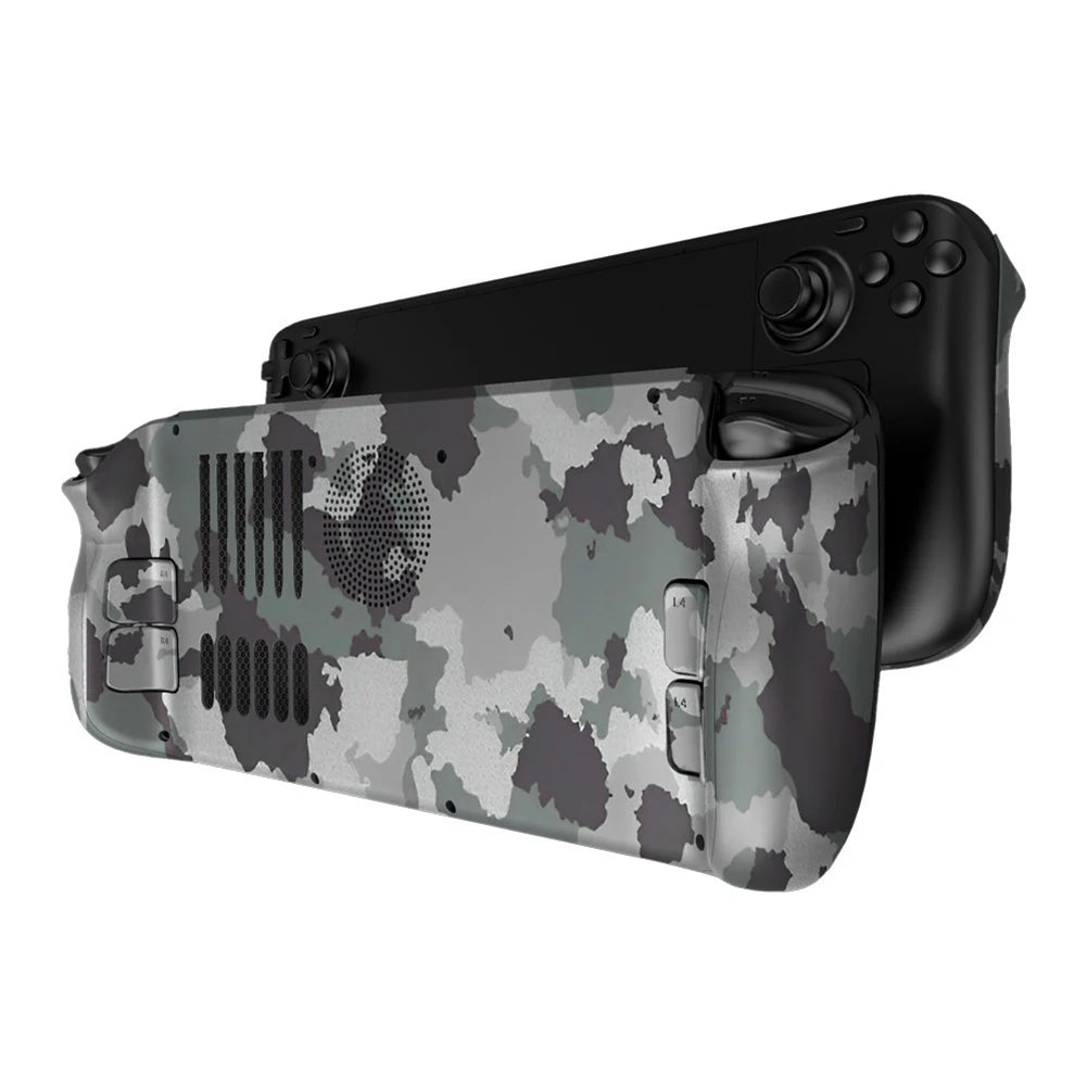 Cubierta trasera transparente para refrigeración de Steam Deck con soporte de soporte