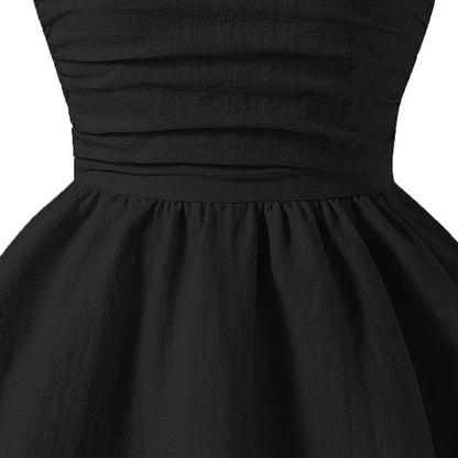 Soft Girls' Princess Dress - Tiered Sling Dress, Flattering, Polyester, For Birthday Party