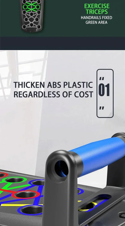 Tabla de Flexiones Plegable 28 Modos Entrenador de Ejercicio en Casa