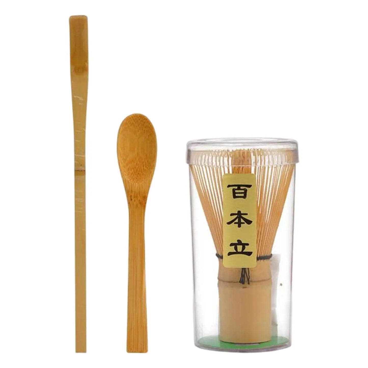 Bamboo Matcha Whisk Starter Kit Ceremonial Tea Eco Gift