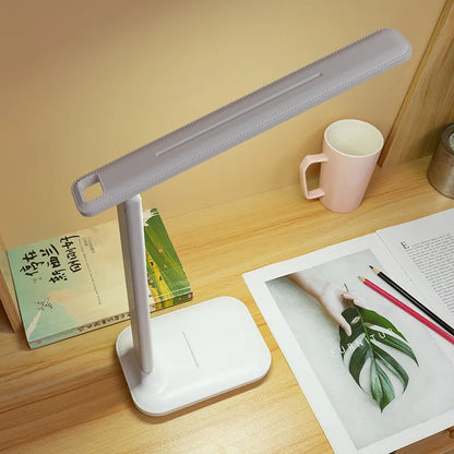 Lampada da scrivania LED touch dimmerabile ricaricabile protezione occhi