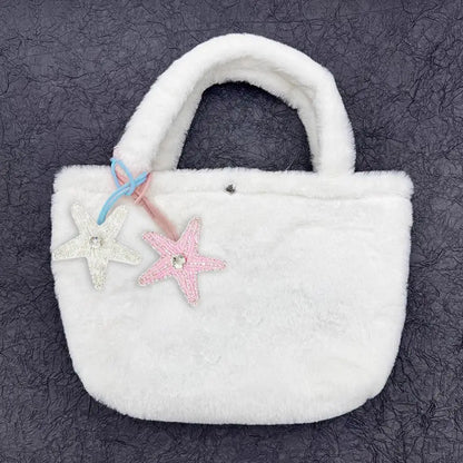 Kokospalme paljettmerke nøkkelring veskeanheng håndlaget