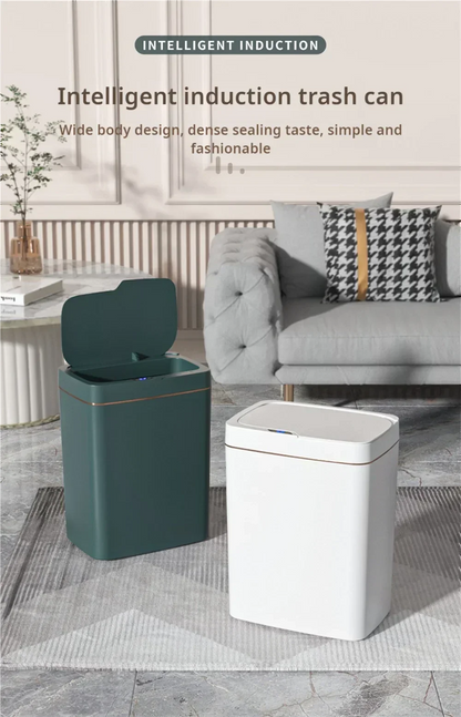 Touchless Smart Sensor Trash Can 15L Waterproof Automatic