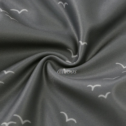 Hurtigtørrende unisex baby badetøj 2-delt sæt – langærmet rashguard top, shorts, polyester, sommerstrandtøj