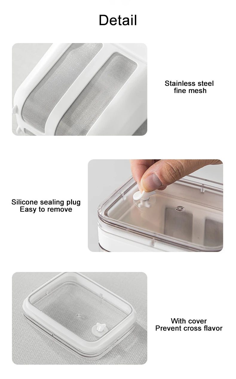 Yogurt Strainer Stainless Steel Filter For Whey Separation