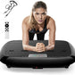 Vibration Plate Platform Exercise Machine with Bluetooth Speaker, Home Fitness Equipment for Weight Loss