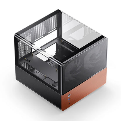 Boîtier PC Mini ITX MicroATX Vue sur Mer Verre Compact Gaming