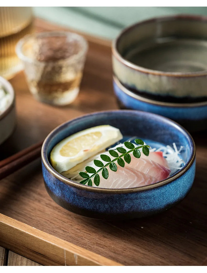 Ris Skål 4.5 Tommer Keramisk Japansk Skål Efterår 2025 Gave