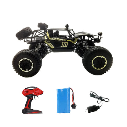 RC Car 4WD Off Road Rock Crawler 2.4G Remote Control Vehicle All Terrain Toy Gift Viral 2025