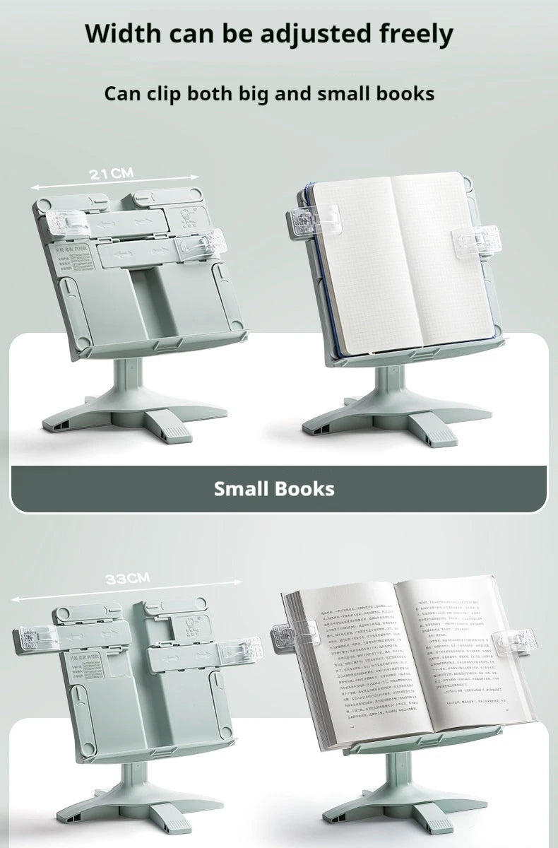 Læsebogsstativ Justerbar Drejelig Tablet Holder