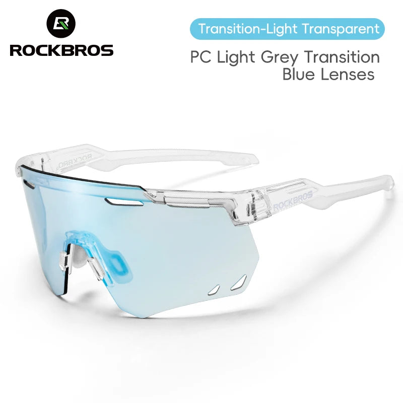 Gafas de ciclismo unisex MTB carretera lentes polarizadas fotocromáticas UV400, tendencia otoño 2026, protección ocular para todo clima