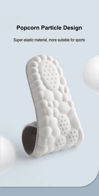 Sport Latex Insoles with Arch Support – Breathable Cushion Plantar Fascia Insole