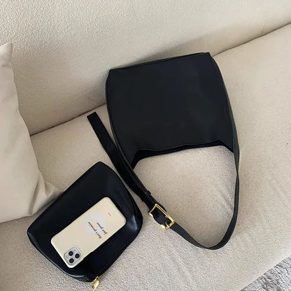 Crossbody taske stor kapacitet spandtaske efterår 2026 trend alsidig hverdagstaske