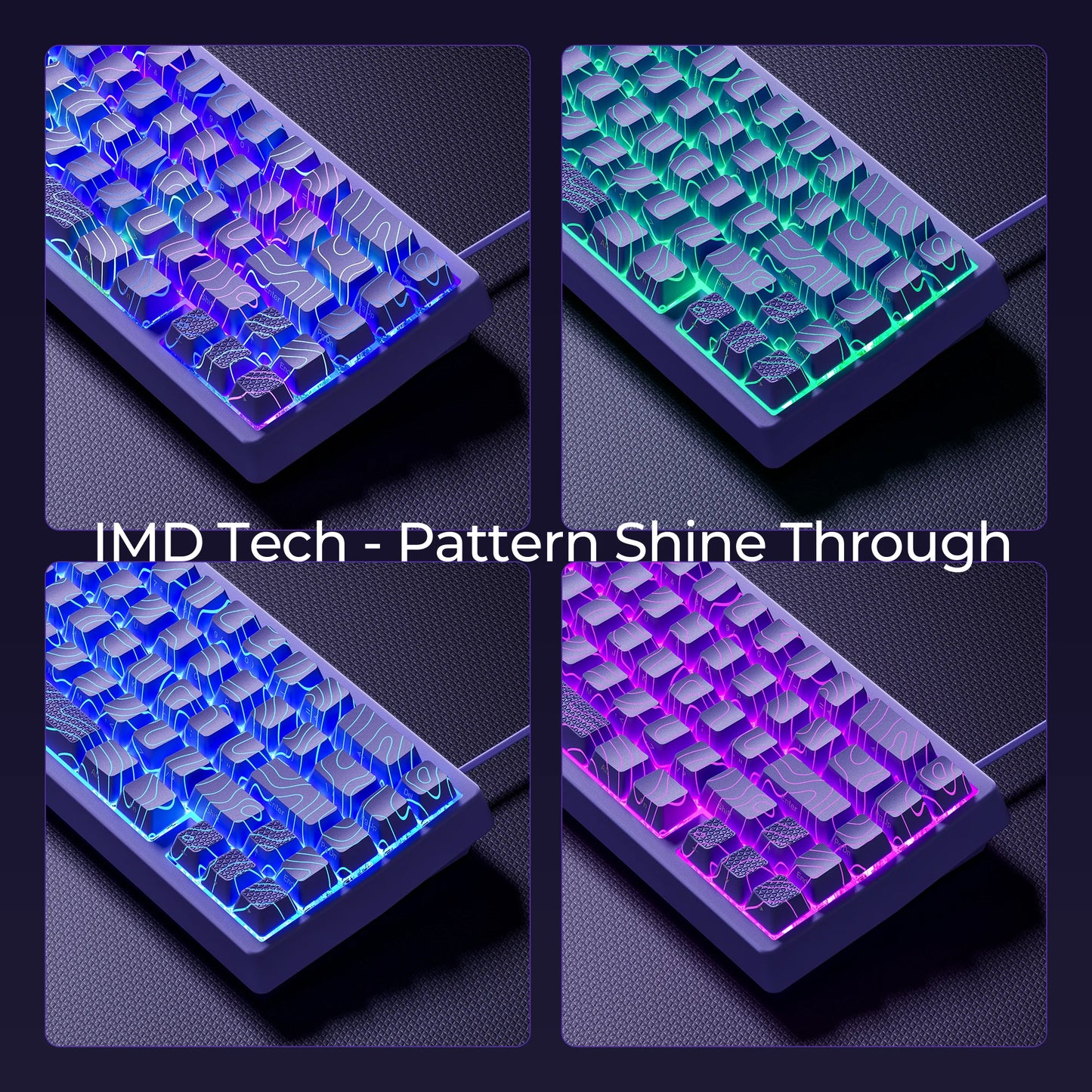 Mechanisch Toetsenbord M67 67 Toetsen Pakking Hot Swappable RGB