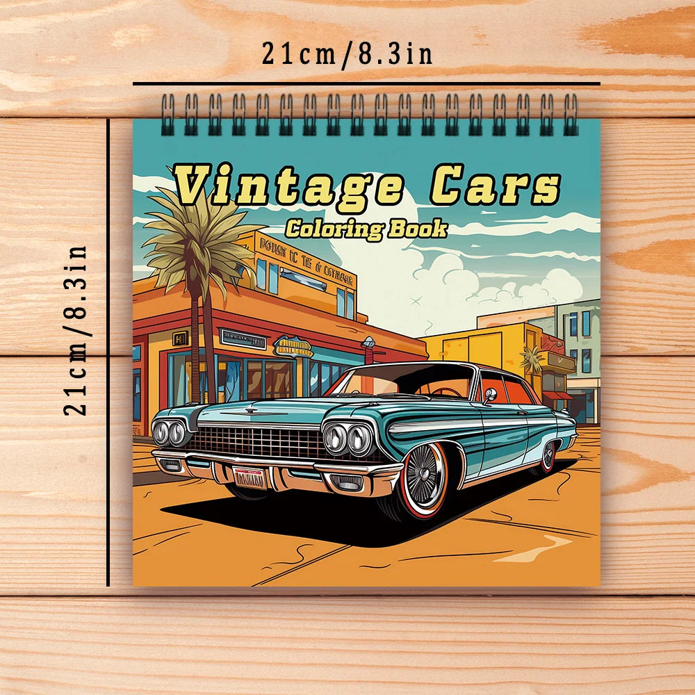 Adult Coloring Book Spiral Bound 30 Sheets 8.3 By 8.3 Inches Holiday Gift Idea For Relaxation 2025