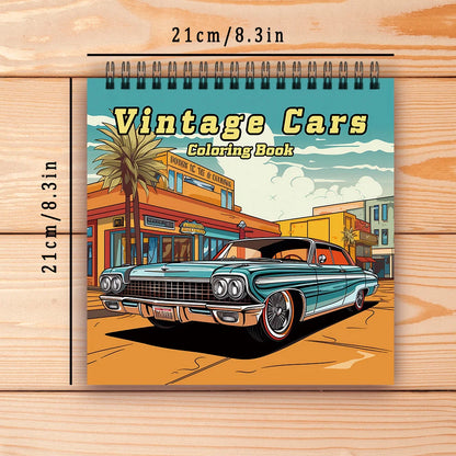 Adult Coloring Book Spiral Bound 30 Sheets 8.3 By 8.3 Inches Holiday Gift Idea For Relaxation 2025