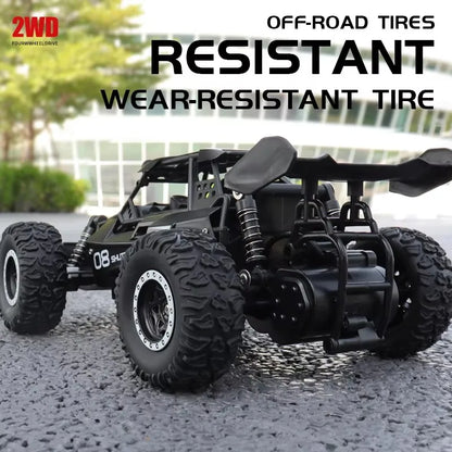 Remote Control Car Drift 1:16 Off Road Alloy Truck 2.4G Radio LED Lights High Speed Fall 2025 Gift For Kids
