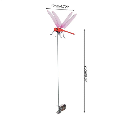 Clip libellula confezione da 12 – clip per cappelli realistiche repellenti per insetti decorazione da giardino tendenza estate 2026