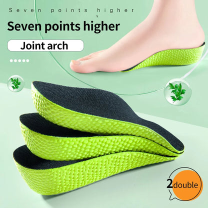 Height Increase Memory Foam Insoles With Arch Support Plantar Fascia Insole