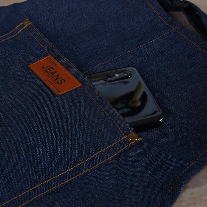 Pottery Apron Adjustable Denim Split Leg Overalls Studio Apron Fall 2025 Mud Retaining Pockets Anti Fouling